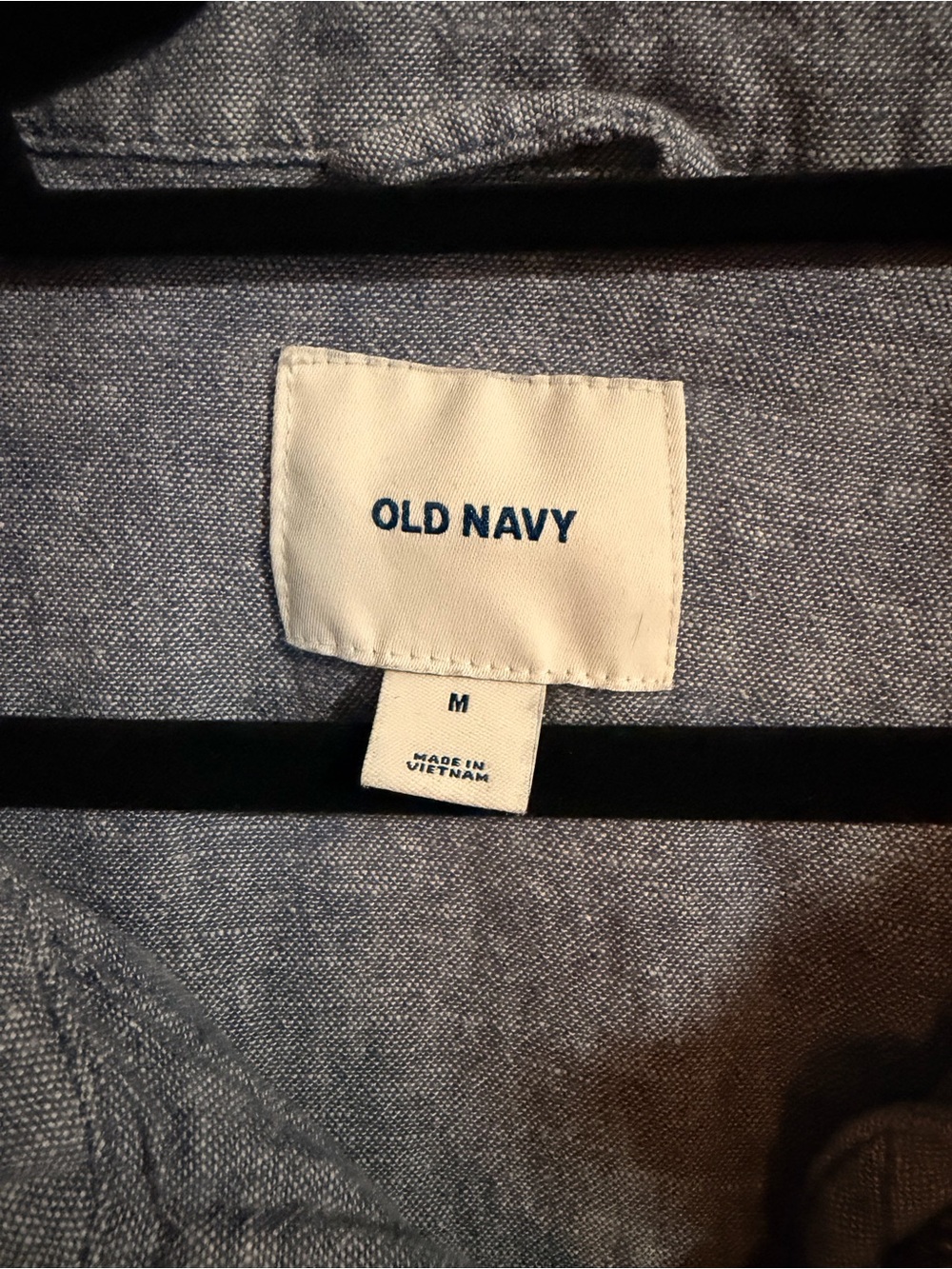 Old Navy Light Blue Drawstring Utility Jacket - Picture 5 of 6